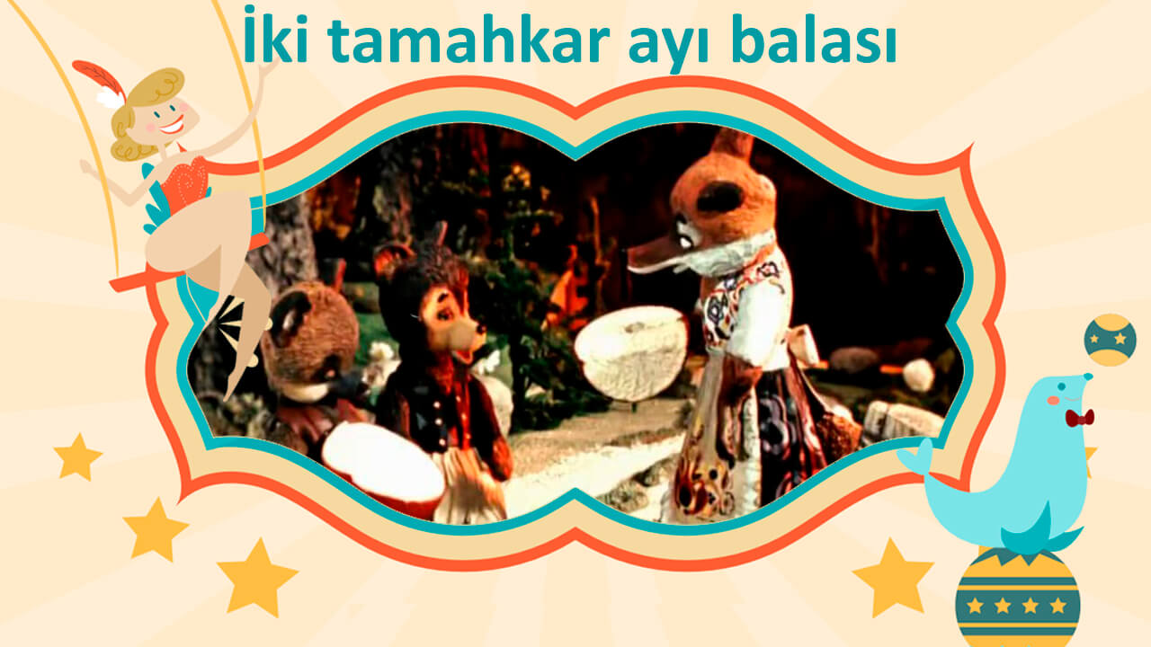 İki tamahkar ayı balası  